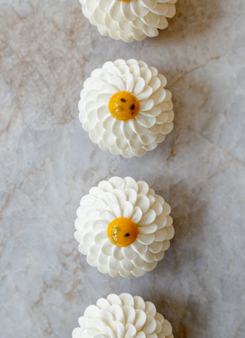 Coconut Passion Fruit Flower